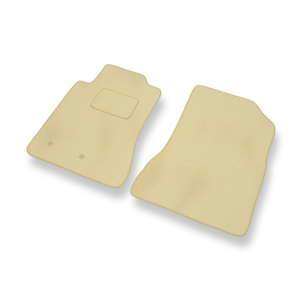 Velours automatten voor Ford Mustang VI Coupé, Cabriolet (2014-2023) - beige