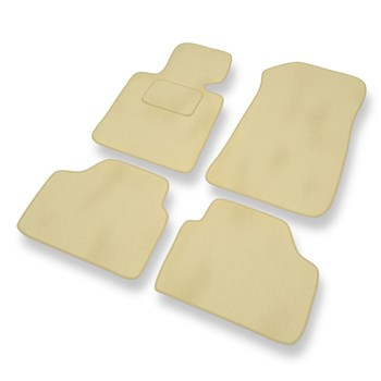 Velours automatten voor BMW X1 I E84 (2009-2015) - beige