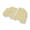 Velours automatten voor Daewoo Kalos Sedan (2002-2011) - beige