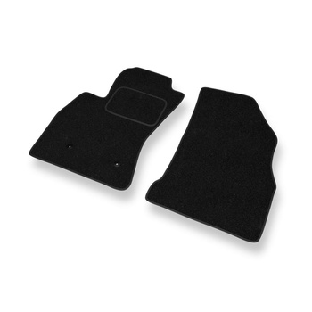 Vilten automatten voor Fiat Doblo II Bestelwagen (2010-2022) - zwart