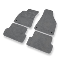 Velours automatten voor Audi A4 III B7 (2004-2008) - grijs