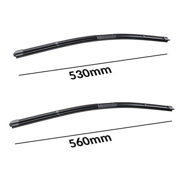 Auto ruitenwissers op de voorruit voor Lexus GX 470 SUV (11.2002-11.2009) - vlak bladen