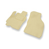 Velours automatten voor Hyundai Atos I Hatchback (1997-2004) - beige