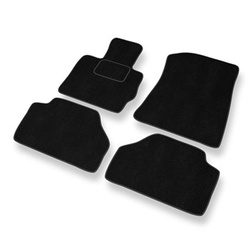 Velours automatten voor BMW X3 II F25 SAV (2010-2017) - zwart