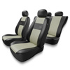 Een set universele autohoezen voor Mitsubishi L200 I, II, III, IV, V, VI (1993-....) - XL-BE