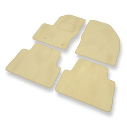 Velours automatten voor Ford C-Max I MPV (2003-2010) - beige