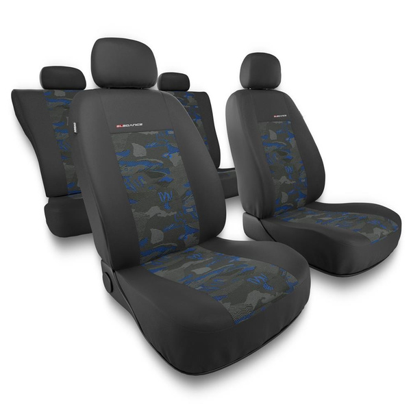 Een set universele autohoezen voor Nissan Qashqai I, II, III (2007-....) - UNE-BL