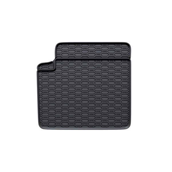 Rubberen matten voor de Fiat 500 Hatchback (2007-2024) - zwart - 4 stuks