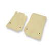 Velours automatten voor Mercedes-Benz SLK R170 Roadster (1996-2004) - beige