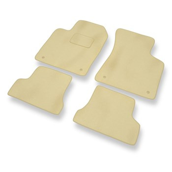 Velours automatten voor Audi TT I 8N Coupé, Roadster (1998-2006) - beige