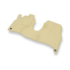 Velours automatten voor Peugeot 807 MPV (2002-2014) - beige