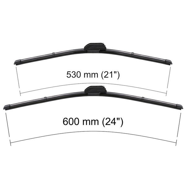 Auto ruitenwissers op de voorruit voor Lancia Thema Stationwagen, Sedan (11.2011-2014) - vlak bladen