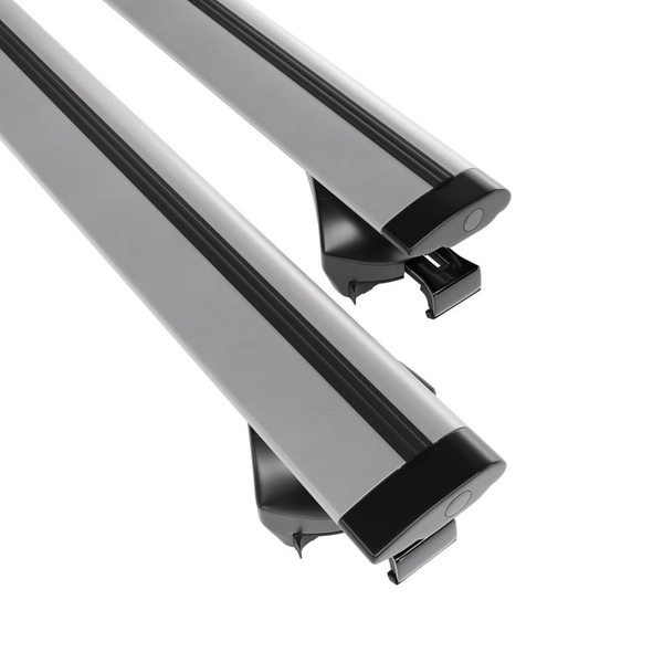 Basisrek voor het autodak voor Volkswagen Passat B8 Variant (2015-2023) - zilver Imperiaal - geïntegreerde railing - Aluminium