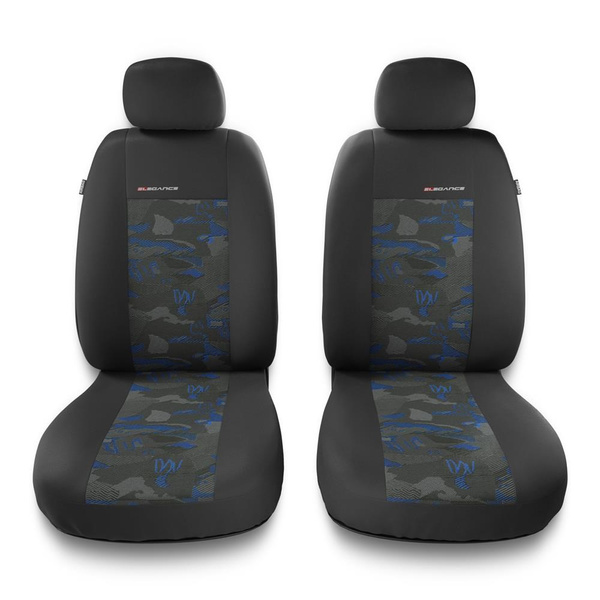 Een set universele autohoezen voor Volkswagen Golf III, IV, V, VI, VII, VIII (1991-....) - 2UNE-BL