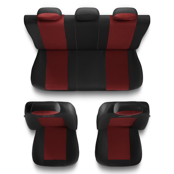 Een set universele autohoezen voor Volkswagen Vento (1991-1998) - S-RD