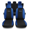 Een set universele autohoezen voor Hyundai i10 I, II, III (2008-....) - TG-BL