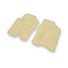 Velours automatten voor Nissan Pathfinder R51 SUV (2005-2014) - beige