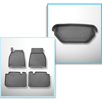 Set kofferbakmat en automatten TPE PREMIUM op maat gemaakt voor: Tesla Model S 0