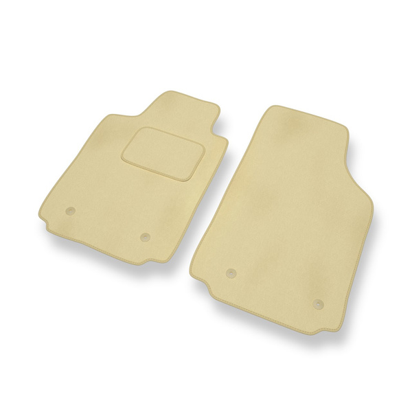 Velours automatten voor Audi A2 I 8Z Hatchback (1999-2005) - beige