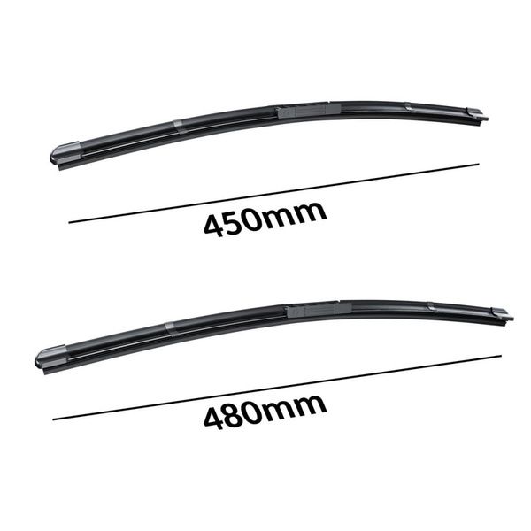 Auto ruitenwissers op de voorruit voor Mini Clubman R55 Stationwagen (04.2012-08.2014) - vlak bladen