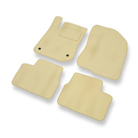 Velours automatten voor Peugeot 2008 (2013-2019) - beige