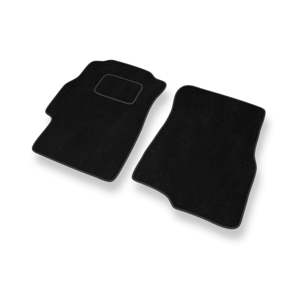 Velours automatten voor Honda Civic VI Aerodeck, Coupé, Hatchback, Sedan (1996-2000) 5 deuren - zwart