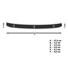 Zwarte achterbumpercover voor Hyundai Ioniq Hatchback (2016-....)