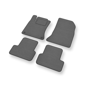 Velours automatten voor Mercedes-Benz CLA I C117 Coupé, Shooting Brake (2013-201