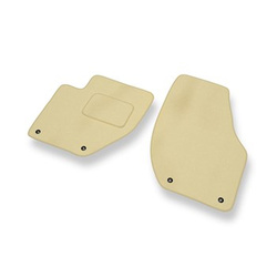 Velours automatten voor Volvo V40 II Hatchback (2012-2019) - beige