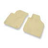 Velours automatten voor Kia Rio I Stationwagen, Sedan (2000-2005) - beige