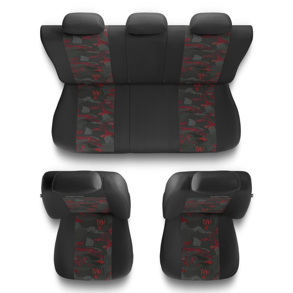Een set universele autohoezen voor BMW X5 E53, E70, F15, G05 (2000-....) - UNE-RD