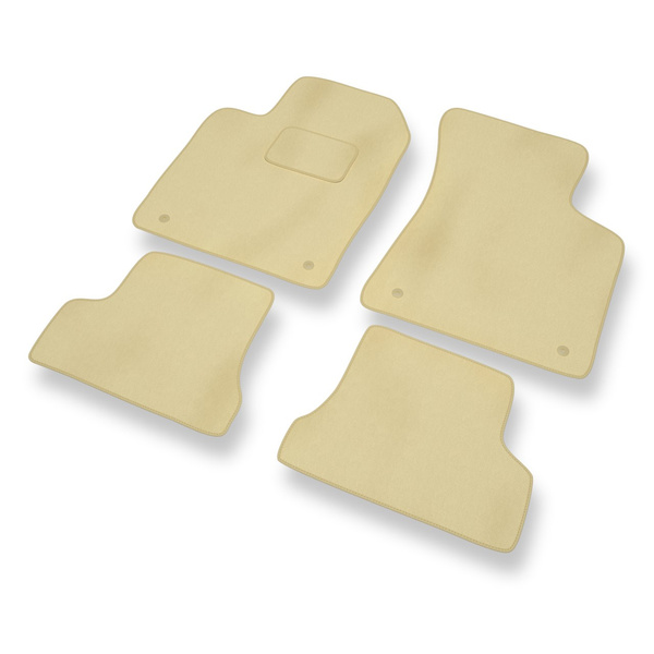 Velours automatten voor Audi TT I 8N Coupé, Roadster (1998-2006) - beige