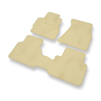 Velours automatten voor Honda CR-V I SUV (1995-2001) - beige