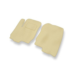 Velours automatten voor Mitsubishi Colt VI Hatchback (2004-2008) - beige