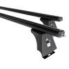Basisrek voor het autodak voor Citroen Jumper I Bestelwagen (1996-2005) - zwart Imperiaal - bevestigingspunten - Aluminium