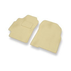 Velours automatten voor Nissan Primera III P12 Stationwagen, Liftback, Sedan (2002-2008) - beige