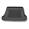 Kofferbakmat op maat voor: Toyota Land Cruiser J120 Prado SUV (03.2003-2009) - 5/7 zitplaatsen; derde rij verhoogd of verwijderd