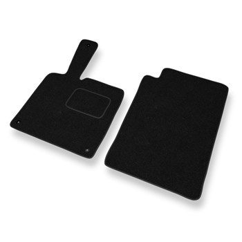 Vilten automatten voor Smart ForTwo II Hatchback, Cabriolet (2007-2013) - zwart