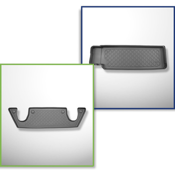 Set kofferbakmat en automatten TPE op maat gemaakt voor: Tesla Model X SUV (01.2