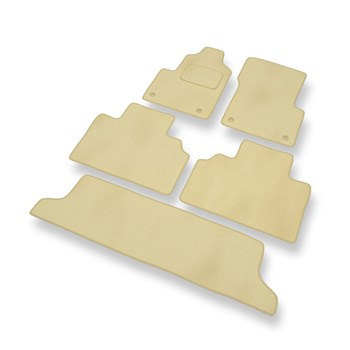 Velours automatten voor Renault Espace III (1996-2002) - beige