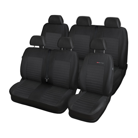 Op maat gemaakte hoezen voor Citroen Jumper III Bestelwagen (2014-....) 7 zitplaatsen - pasvorm autostoelhoezen - autostoelbeschermer set - E4