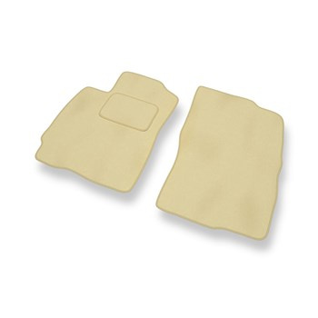 Velours automatten voor Mitsubishi Outlander I SUV (2001-2006) - beige