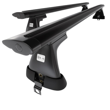 Basisrek voor het autodak voor Mercedes-Benz S Klas W220 Limousine (1999-2005) - zwart Imperiaal - zonder bevestigingsmateriaal - Aluminium