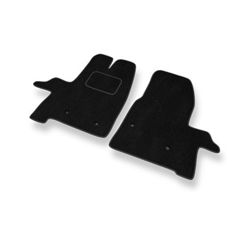 Velours automatten voor Ford Transit VIII Bestelwagen (2013-....) - zwart
