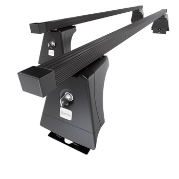 Basisrek voor het autodak voor Peugeot Boxer III Bus (2014-....) - zwart Imperiaal - bevestigingspunten - Staal