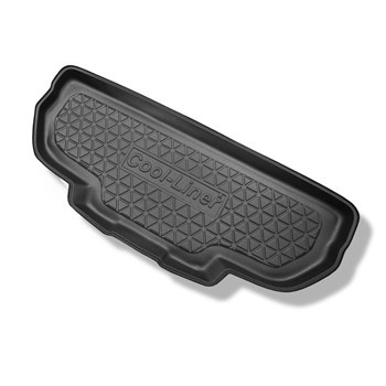 Kofferbakmat op maat voor: Ford Galaxy II MPV (06.2006-08.2015) - 7 zitplaatsen - derde zitrij verhoogd (naar de ruimte achter de derde zitrij); met 2/3 zone airconditioning (GHIA / TITANIUM)