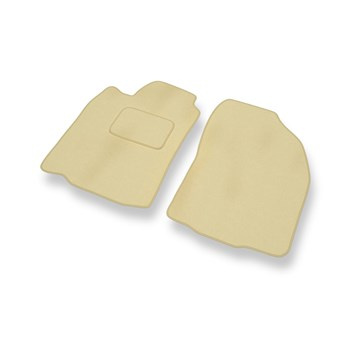 Velours automatten voor Mitsubishi Pajero Sport I SUV (1996-2008) - beige