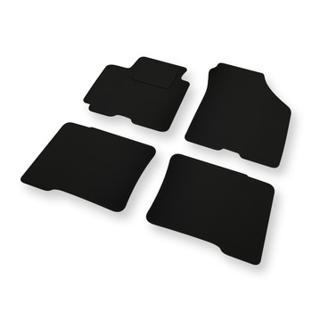 Vilten automatten voor Suzuki Swift VI Hatchback (2017-2024) - zwart