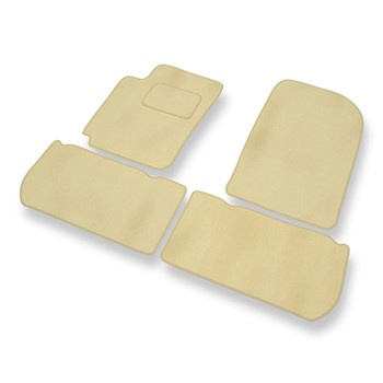Velours automatten voor Citroen Xsara Picasso MPV (1999-2011) - beige