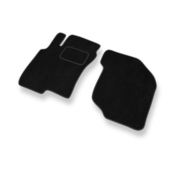 Velours automatten voor Nissan X-trail I SUV (2001-2007) - zwart